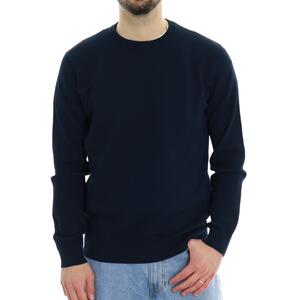 MAGLIA LAVORATA BLU